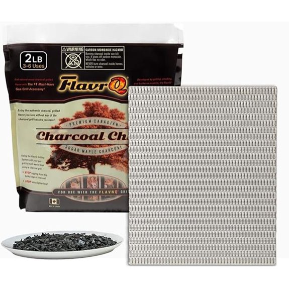 Charcoal Starter Kit for Gas Grill Conversion