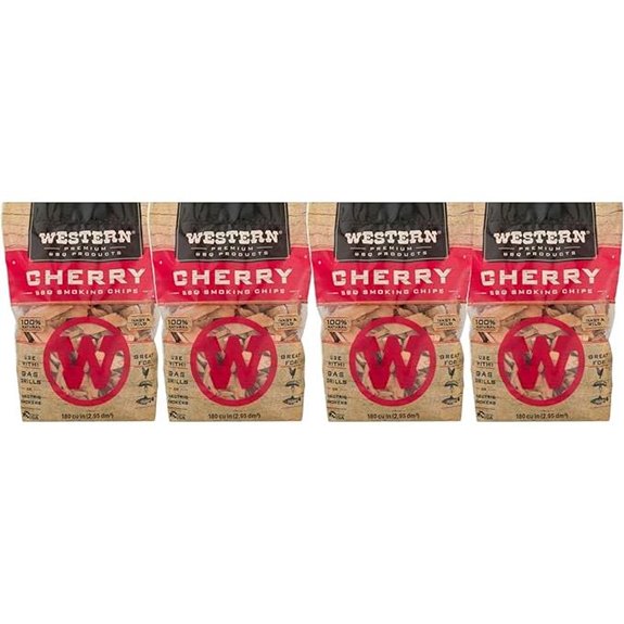 Western Cherry BBQ Smoking Chips for Grilling
