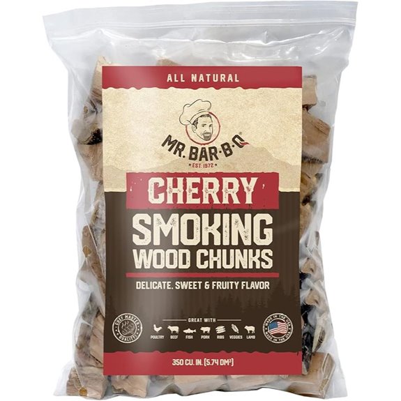 Cherry Wood Chunks for Smoking and Grilling