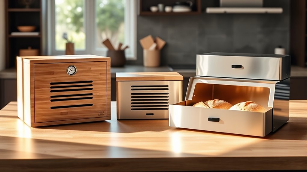 choose durable well regulated bread box