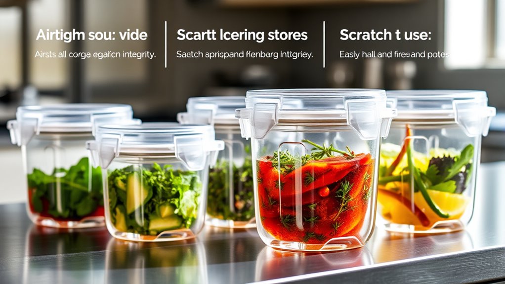 choosing reliable marinade containers