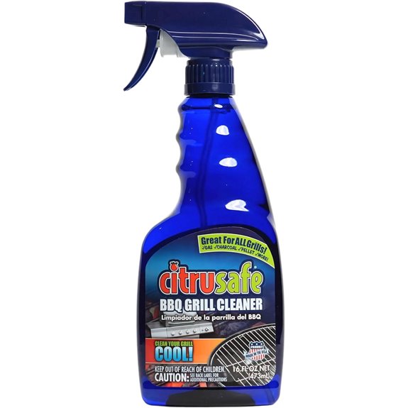 Citrusafe BBQ Grill Cleaner Spray 16 OZ