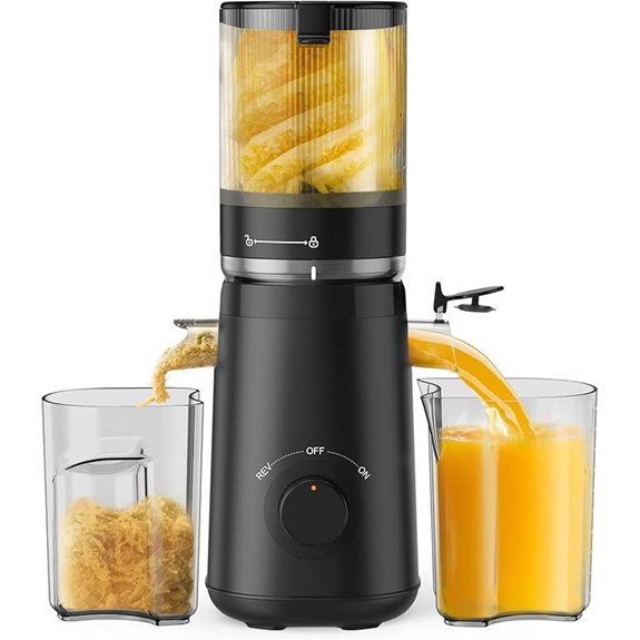 TUUMIIST Cold Press Juicer with Extra Large Feed Chute