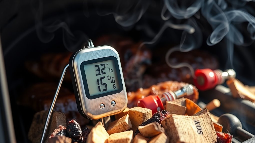 cold smoking thermometer features
