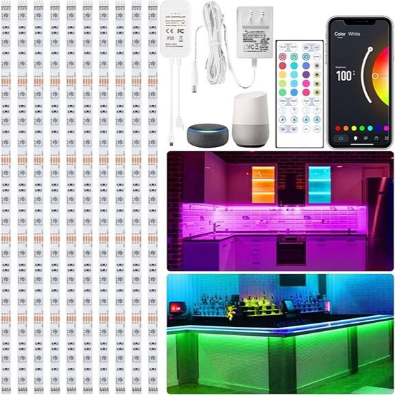 Maylit Smart RGB Under Cabinet Lights Kit