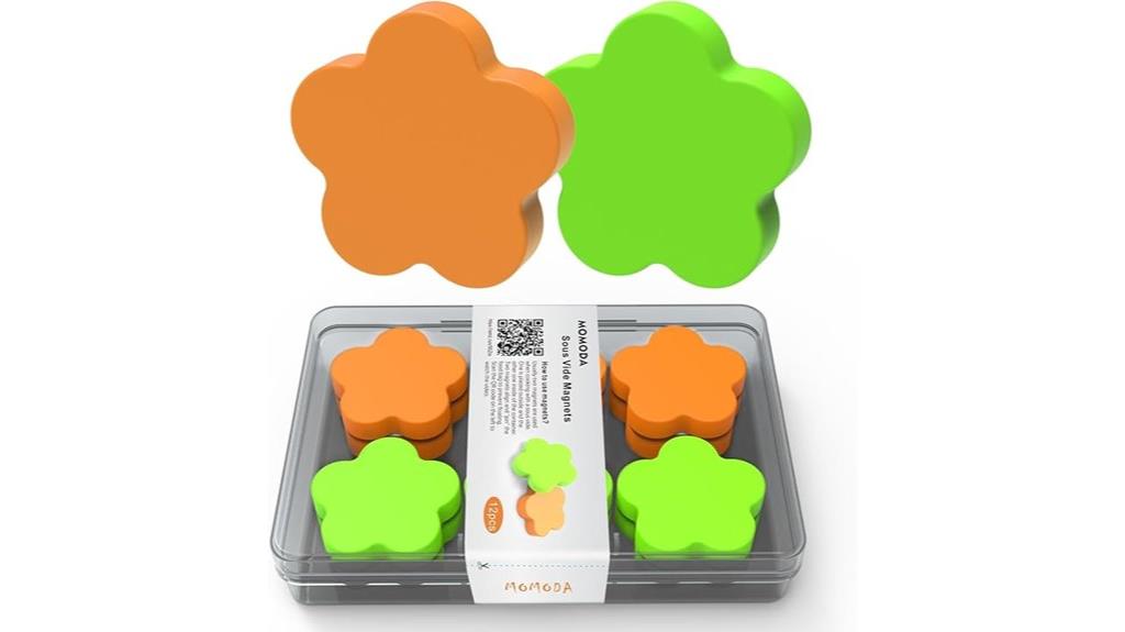 colorful silicone sous vide weights