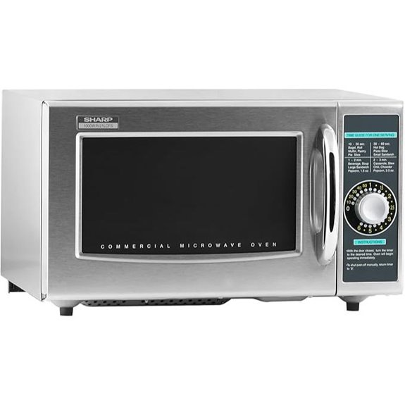 Sharp R-21LCFS Commercial Microwave Oven 1000-Watts