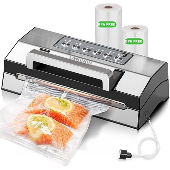 LIWUNON Commercial Food Vacuum Sealer Machine