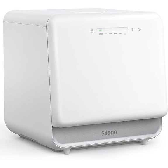 Silonn Portable Countertop Dishwasher with 7 Wash Programs
