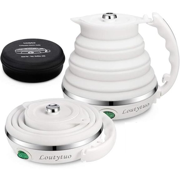 Ultrathin Silicone Travel Electric Kettle (555ML)