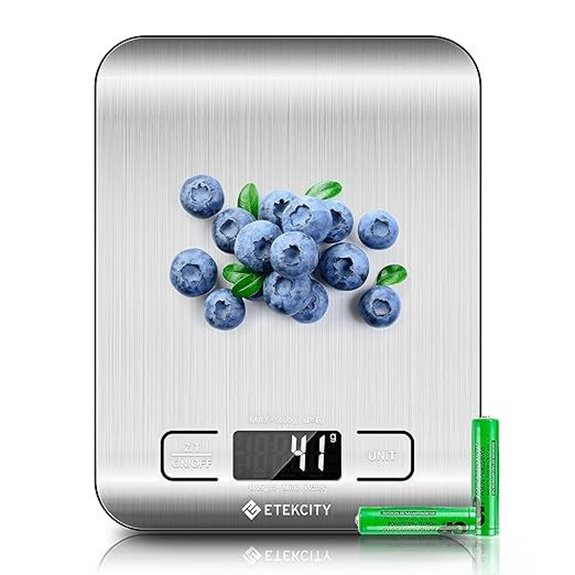 Etekcity Digital Kitchen Scale with LCD Display