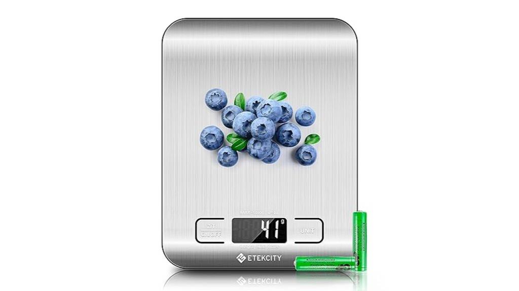 digital lcd kitchen scale