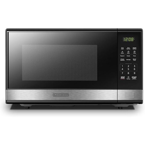 BLACK+DECKER Digital Microwave Oven with Turntable