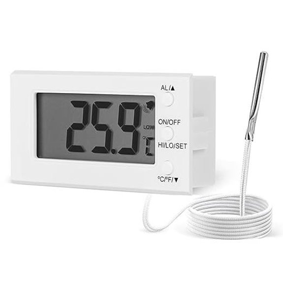 Digital Oven Thermometer with Probe and Alarm