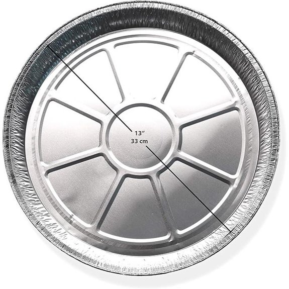 Disposable Drip Pans 10 Pack 13-Inch Round
