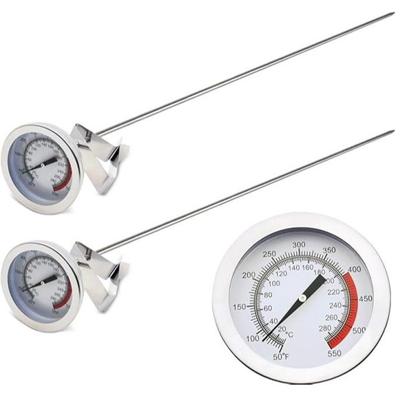 Efeng 15 Deep Fryer Thermometer 2-Pack