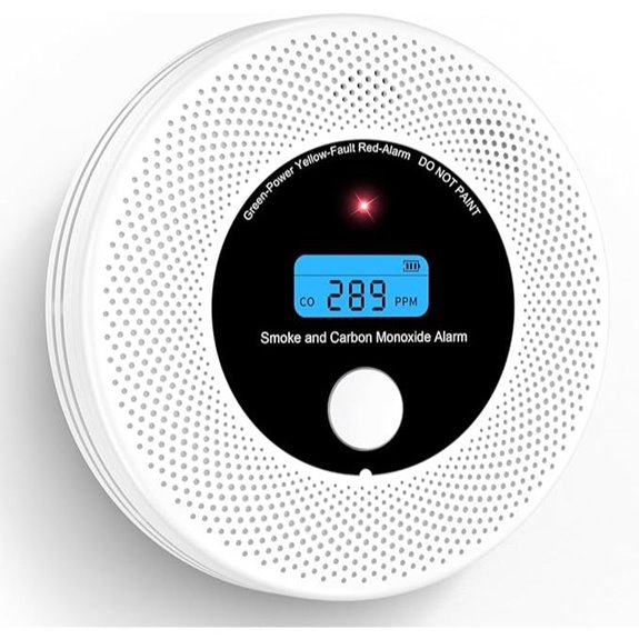 2-in-1 Smoke and Carbon Monoxide Detector Alarm