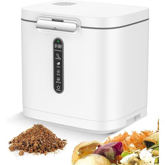 4L Electric Composter for Kitchen and Countertop