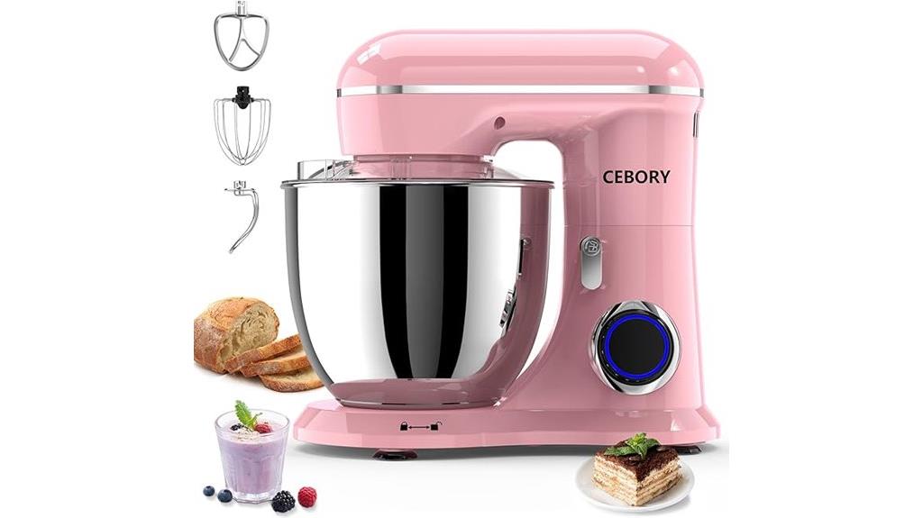 electric mixer with bowl