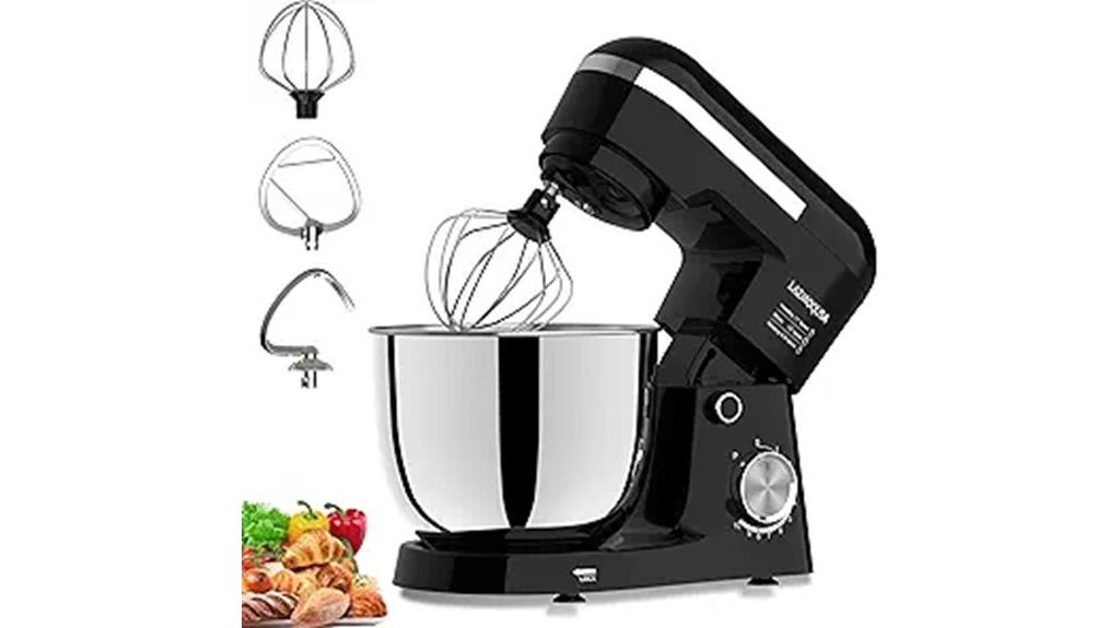 electric mixer with bowl
