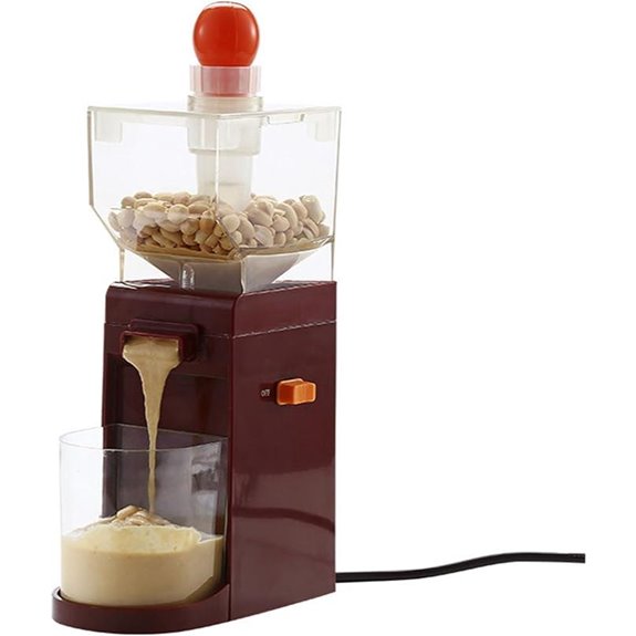 Electric Peanut Butter Maker with 120W Motor