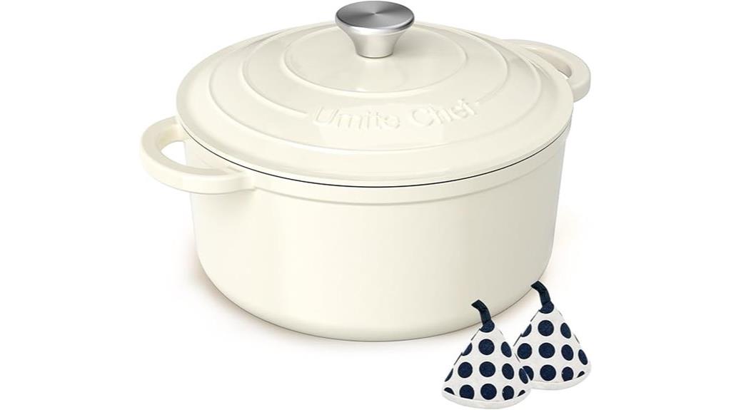 enameled cast iron cookware