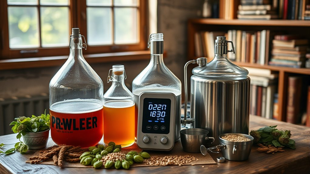 essential brewing kit features