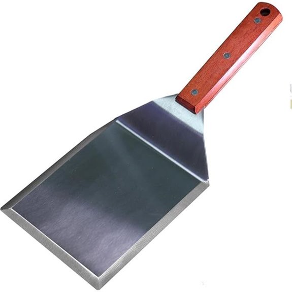 La Cuisine Extra-Wide Stainless Steel Spatula