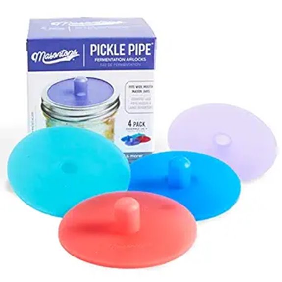 Masontops Pickle Pipes Fermentation Lids Kit