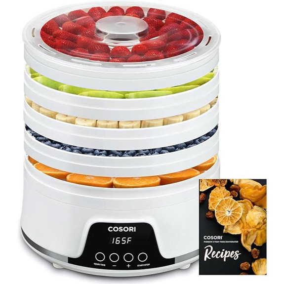 COSORI Food Dehydrator Machine with 5 Trays