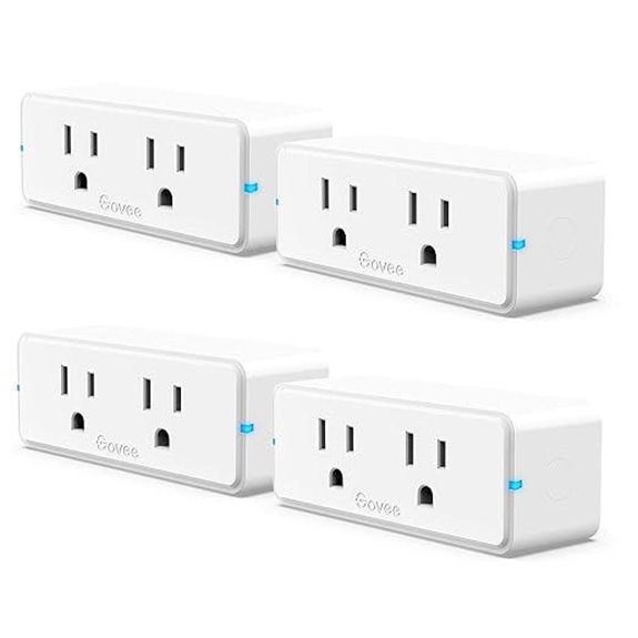 Govee Dual Smart Plug 4 Pack with WiFi