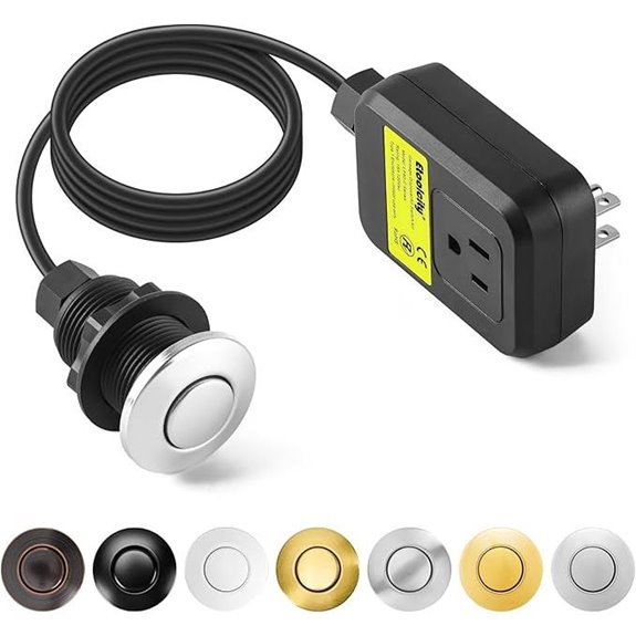 Etoolcity Garbage Disposal Air Switch Kit