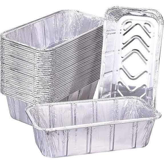 30-Pack Grease Tray Liners for Gas Griddles