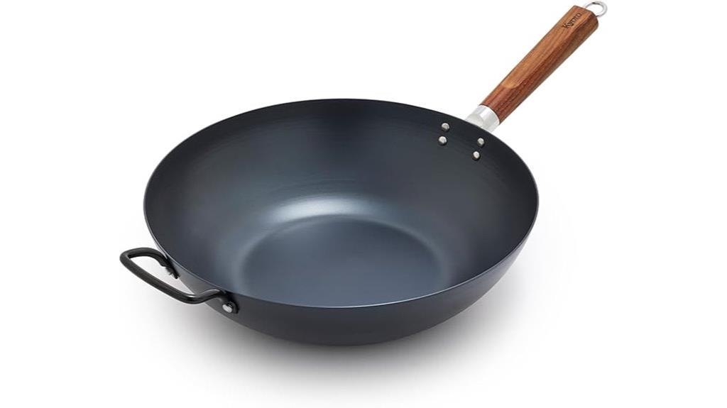 greenpan 14 inch carbon steel wok