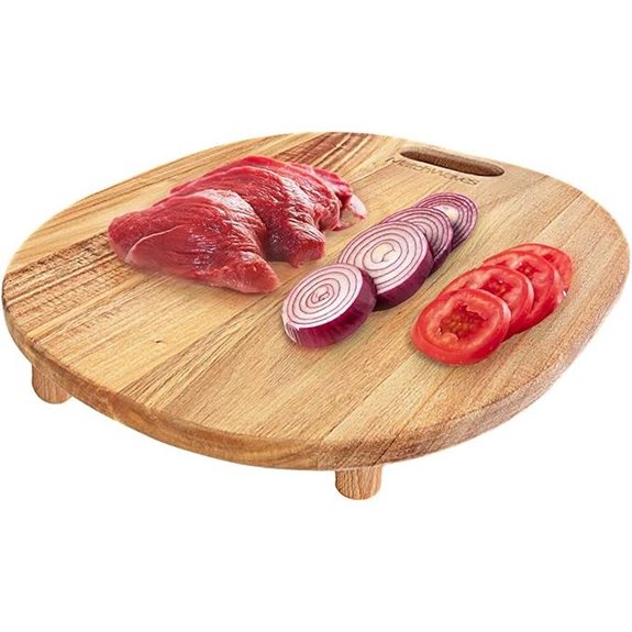 Griddle Cutting Board with Legs for Blackstone