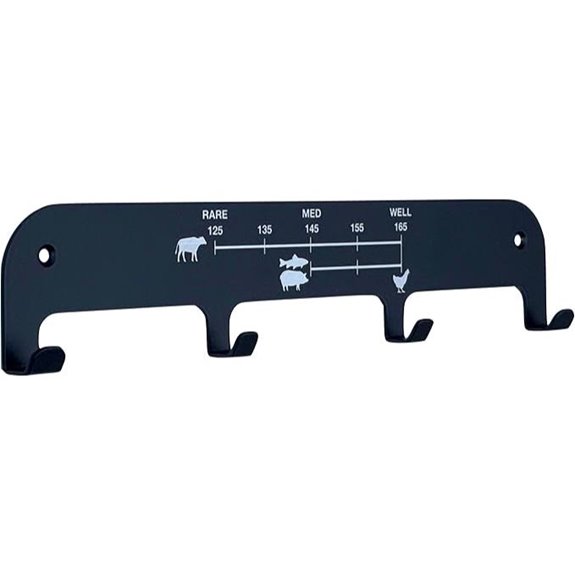 Grill Utensil Rack Tool Organizer Mount