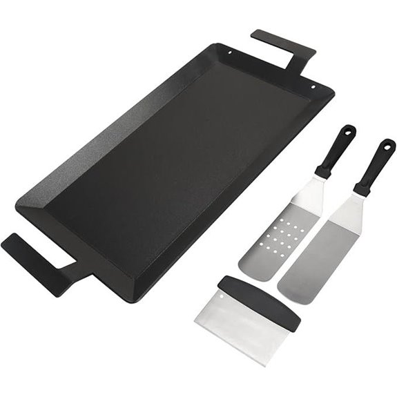 Carbon Steel Griddle for Stove Top and Grill