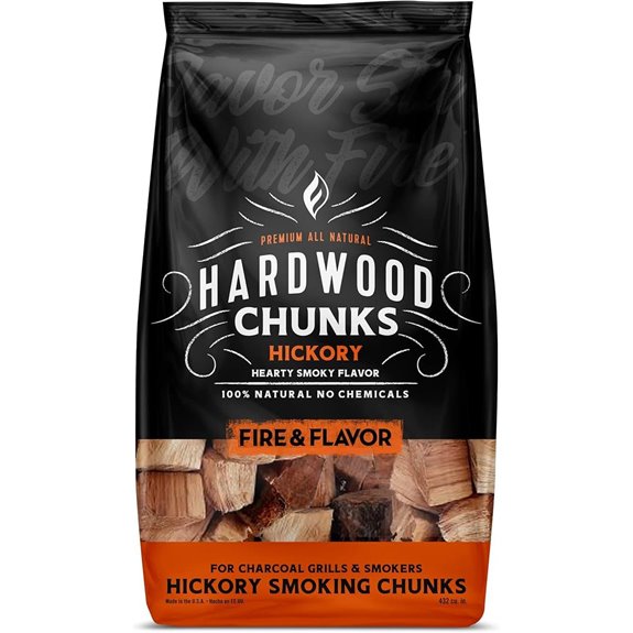 hickory wood smoking chunks