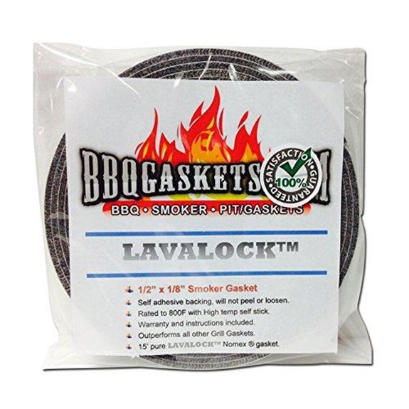 LavaLock High Temp BBQ Gasket for Smoker Door