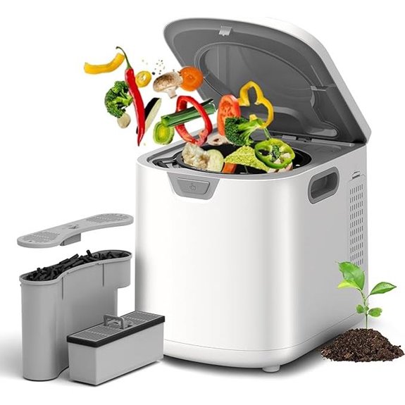 Kismile Electric Composter for Indoor Kitchen Use