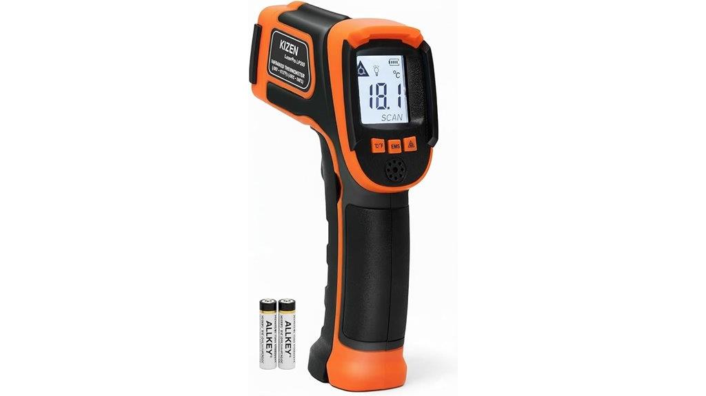 infrared surface air thermometer