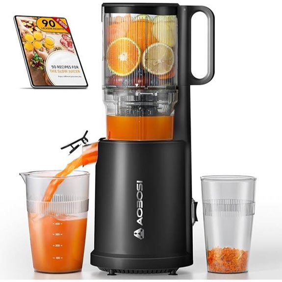 Cold Press Juicer with 5.4 Feed Chute