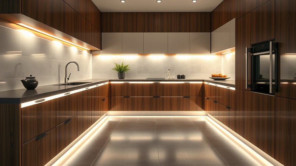 kitchen pathway lighting considerations