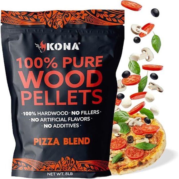 Kona Pizza Blend Wood Pellets 2 Pounds