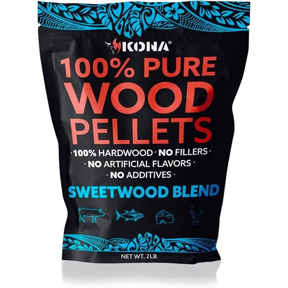 Kona Sweetwood Blend Smoker Pellets (2 lb)