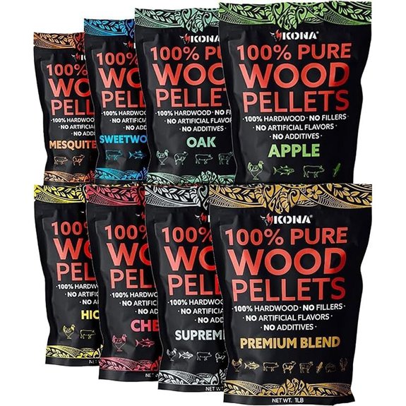 Kona Wood Pellets Variety Pack for Ninja Grill