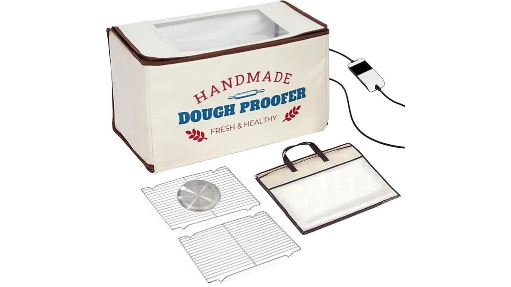 large heated proofing box