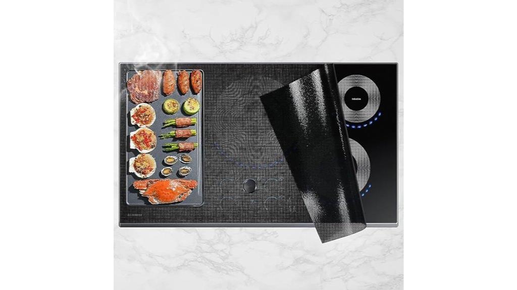 large induction cooktop protector