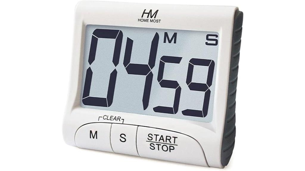 large magnetic kitchen timer