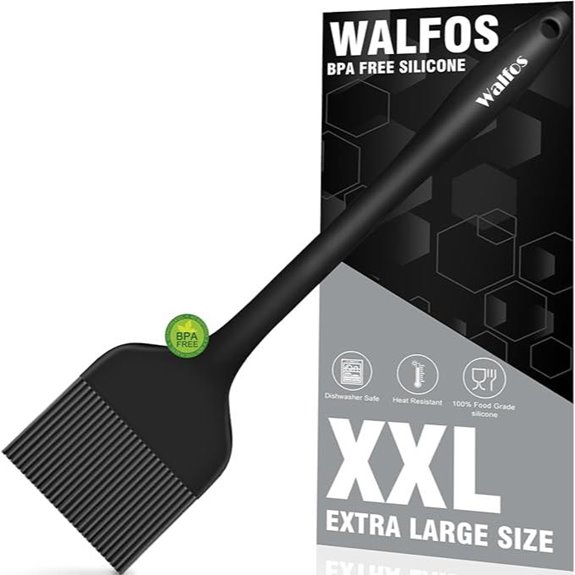 WALFOS Extra Large Silicone Pastry Basting Brush